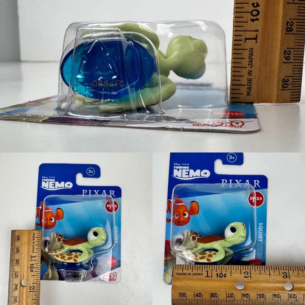 Sealed Micro Collection Pixar Finding Nemo Squirt Sea Turtle Figurine Toy Disney